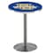 Holland Bar Stool Co 36" Stainless Steel Marquette Pub Table L214S3628Mrqtte - alternate 1